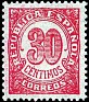 Spain 1938 Numeros 30 CTS Rojo Edifil 750. España 750. Subida por susofe